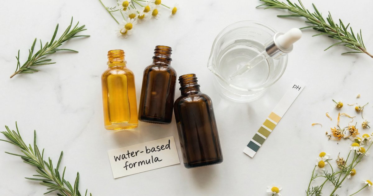 Preservative-free DIY skincare products with natural ingredients