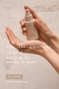 DIY oil cleanser recipe - DIY skincare guide