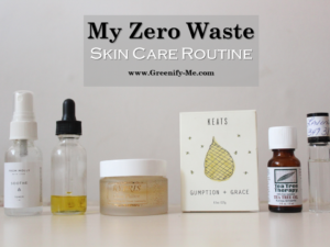 zero waste skincare routine - DIY skincare guide